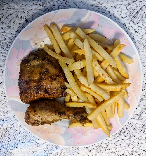 Pollo a la brasa